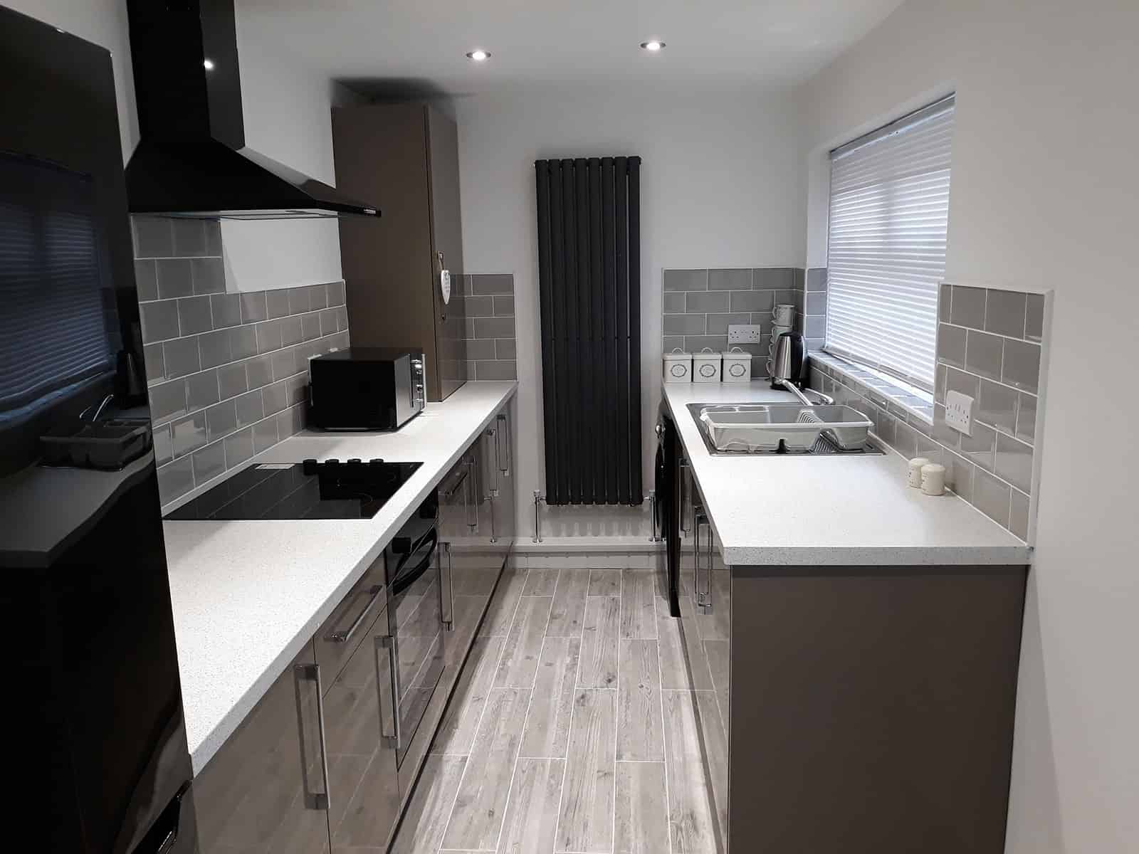Room in a 3 Bedroom Apartment, 52 Portman Street, Middlesbrough - Middlesbrough, England, United Kingdom - Bedroom 2 - Kitchen