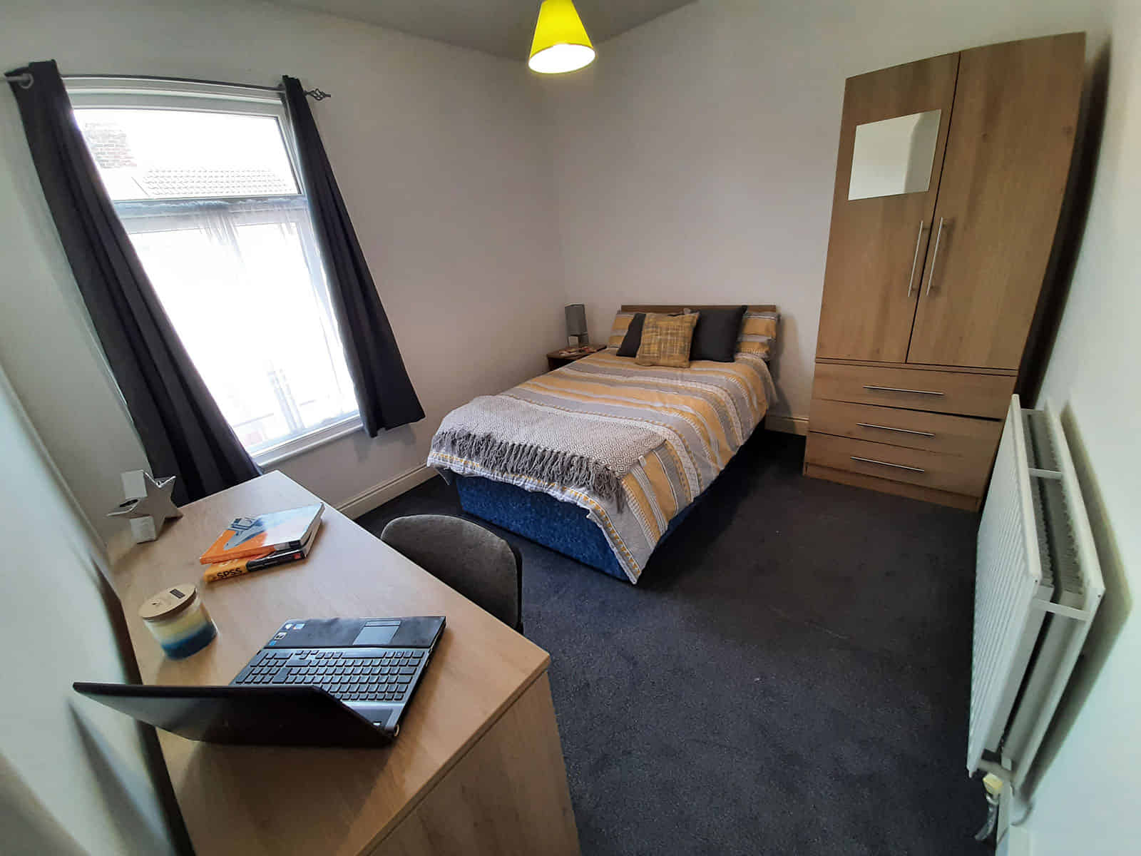Room in a 2 Bedroom Apartment, 10 Maple Street, Middlesbrough - Middlesbrough, England, United Kingdom - Bedroom 1 - Bedroom