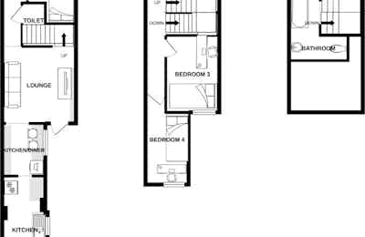 Bedroom 2 - Floor Plan